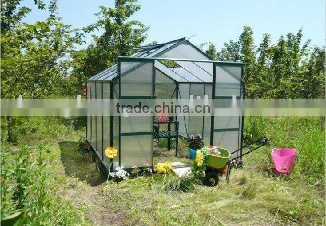 8x10ft walk-in greenhouse