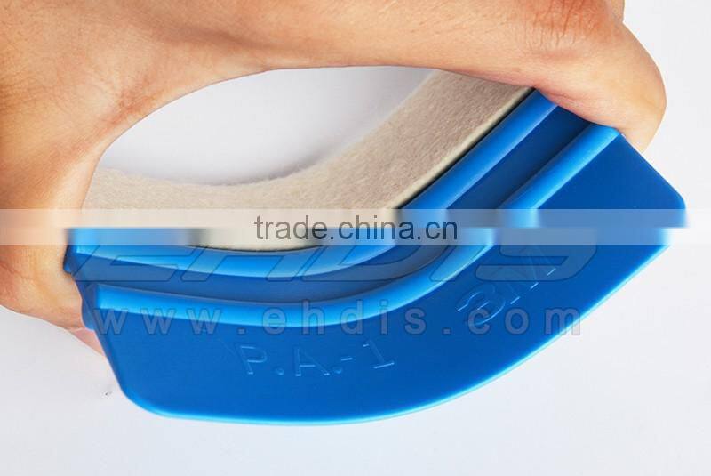 A02W plastic squeegee with wool felt / wool squeegee