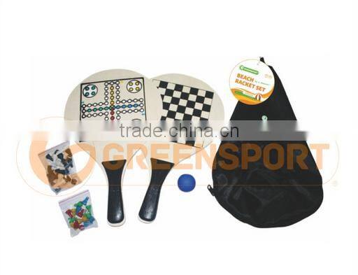 GSBBS001 2 in 1 beach racket & chess game set