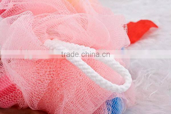 High Quality Back Scrubbers Exfoliation Body Puffs Mesh Bath Sponge