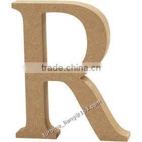 wooden MDF Letter "R", alphabet letter