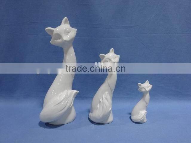 Animal cat decorations Porcelain XMAS decorations