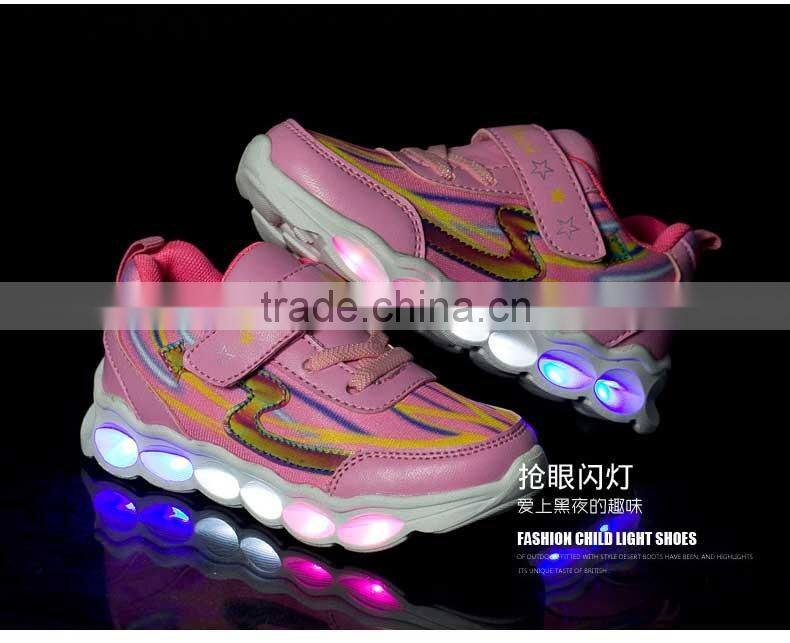 2017 fashion children sport running shoes sneakers have sample, kids sport shoes with leather mesh Spring shoes for childs