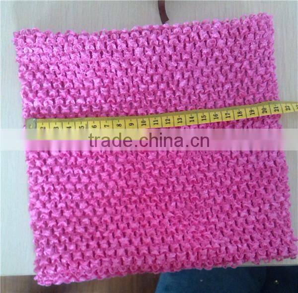 New design crochet top tutu lined