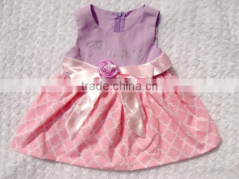 new design fashion baby pricess dress Bella Petti baby dress for sissy