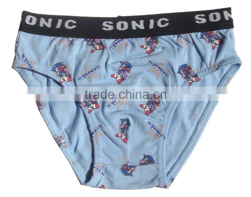 fashion style children underwear hot selling cheap wholesale stock boy brief