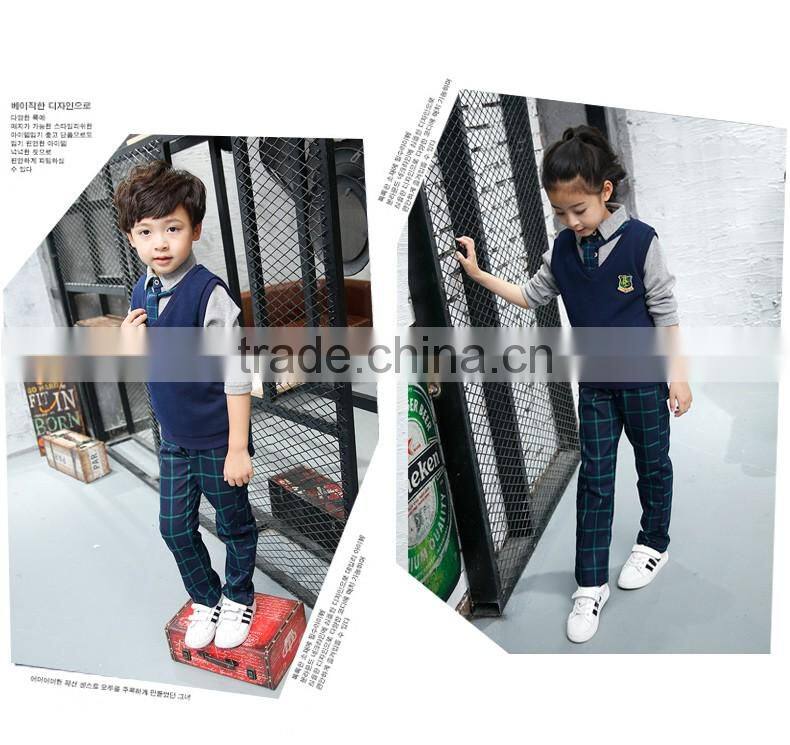 2017 New Fshion design patterns school-uniform sample