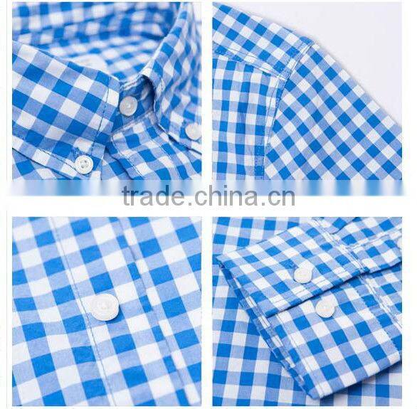 black grey gingham long sleeve smart shirt