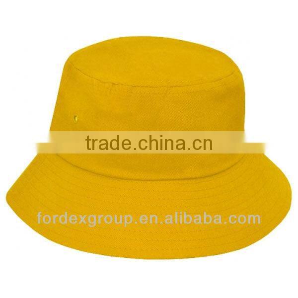 Bucket Hats with Metal Eyelets