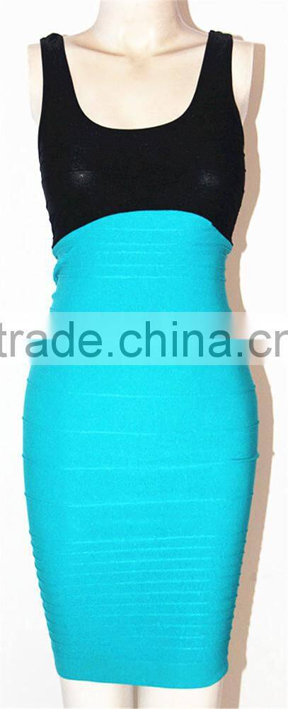 Seamless fashion lady designer one piece dress