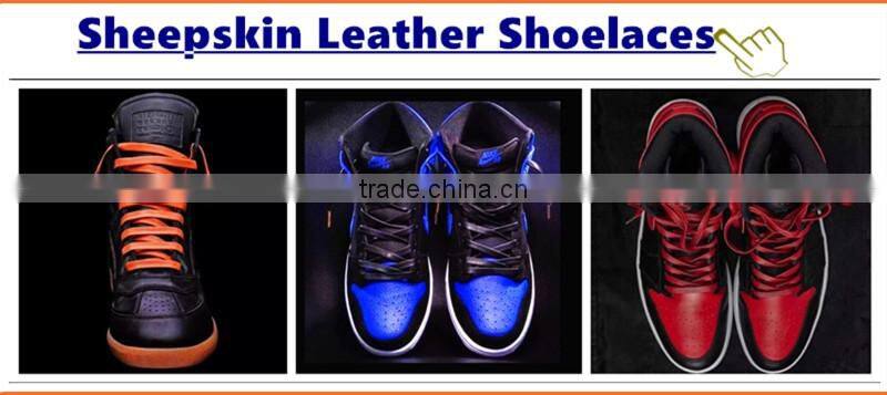 Recycle Waxed Flat Cotton Leather Accessories for All Court-Cross Shoes - All Size - 7-10mm width - Accept Custom - Brown