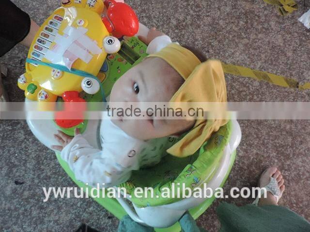 2016 baby elastic fabric elastic headband girls braid cross hair band kids knot solid craft headband for children