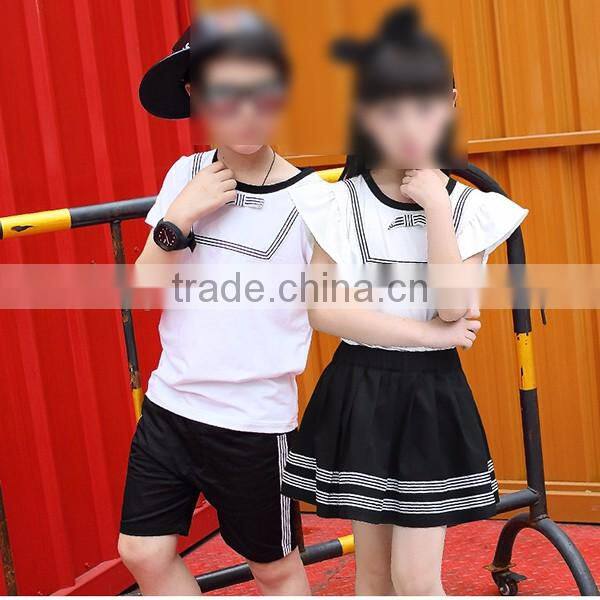 New summer design school student clothing primary school student uniform