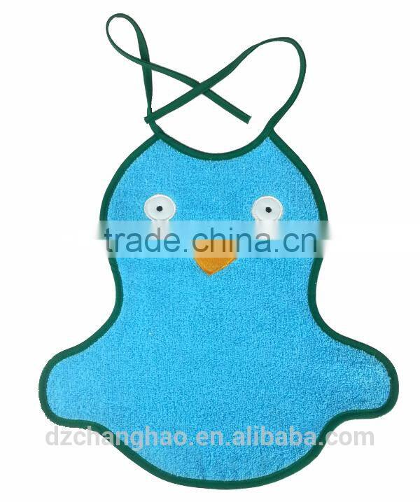 100%cotton terry embroidery baby bib