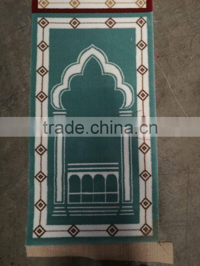 100% polypropylene top quality muslim use mosque prayer carpet