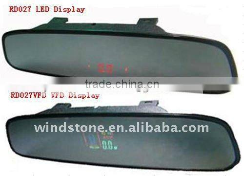 Voice Warning Rearview Mirror Parking Sensor/VFD Display Reversing Sensor