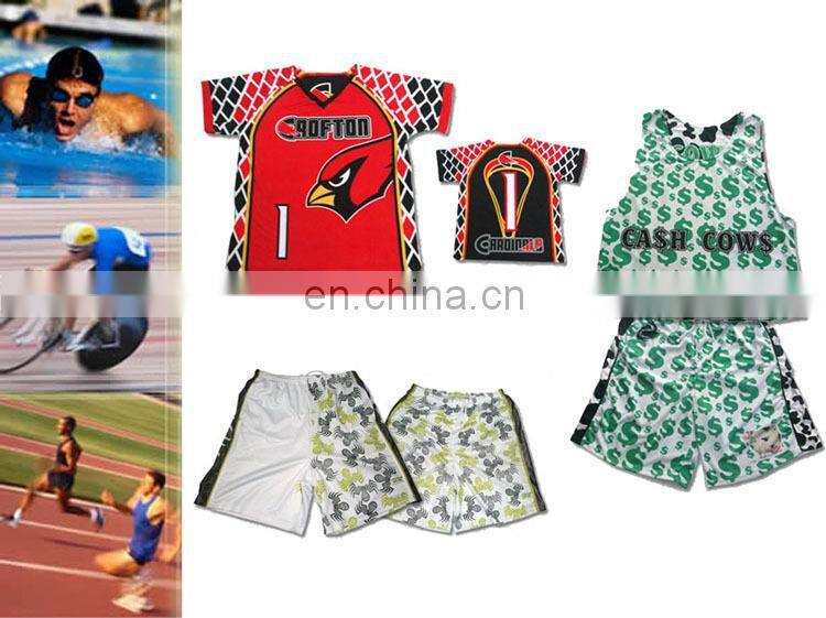 Sublimated reversible female lacrosse uniforms
