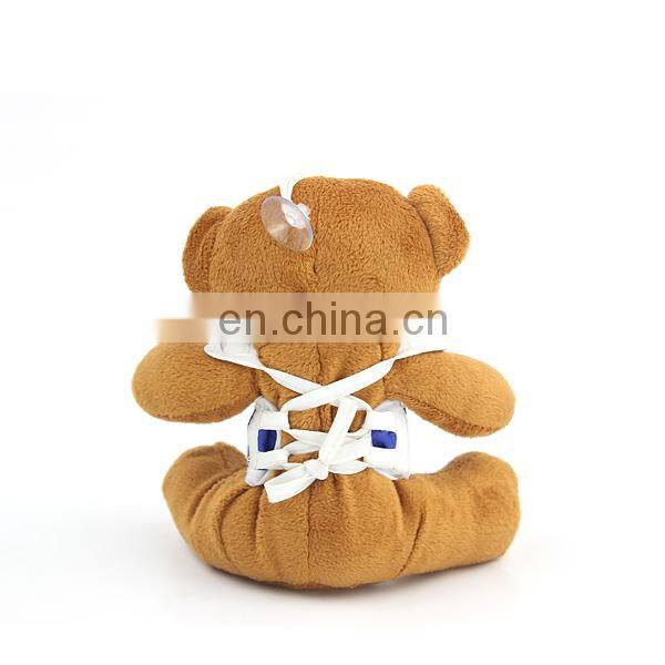 Brand new taekwondo key chain bear toys with chest guard