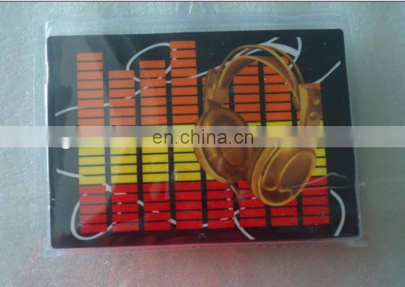 Glovion Led display t-shirt electronic music flashing voice control t-shirt