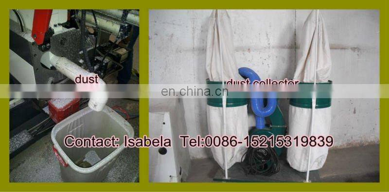 PVC&Alu profile cutting saw / Double head precision saw (LJZB-500X4200)