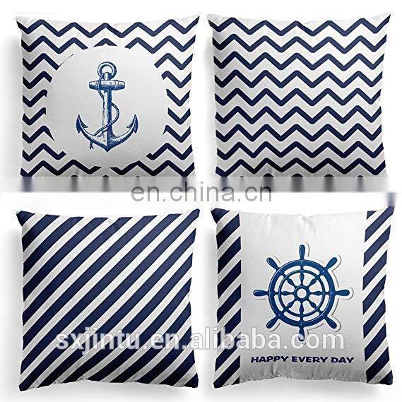 Custom Durable Cotton Linen Burlap Square Throw Cushion Cover pillow Case for Bedroom