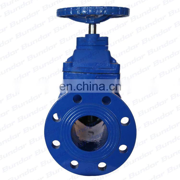 Bundor DIN Flange 5 Inch Ductile Iron Flange Gate Valve with prices