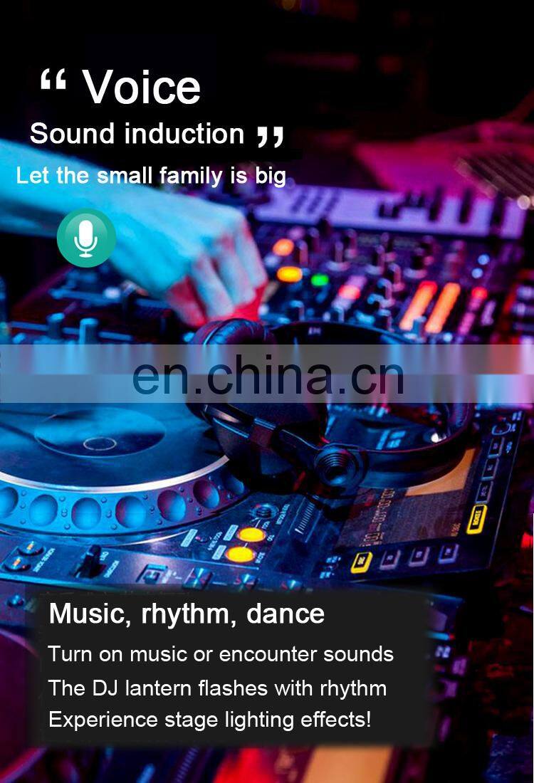 3W Mini RGB Disco Ball light bulbs for Home Party Car Decoration lamp