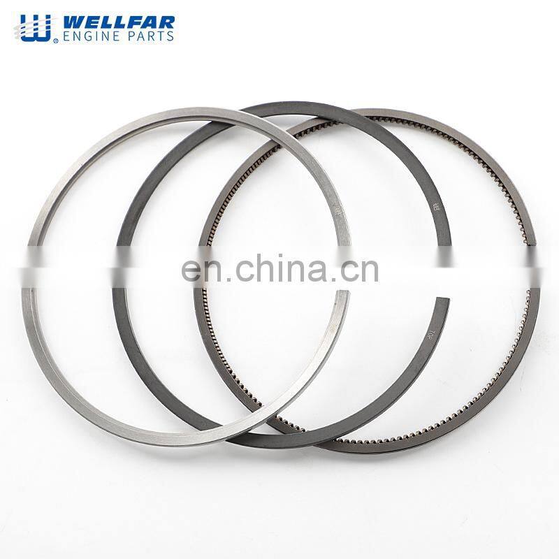 Diesel spare part 6CT piston ring 114 mm 4089644 with Plasma sprayed molybdnum