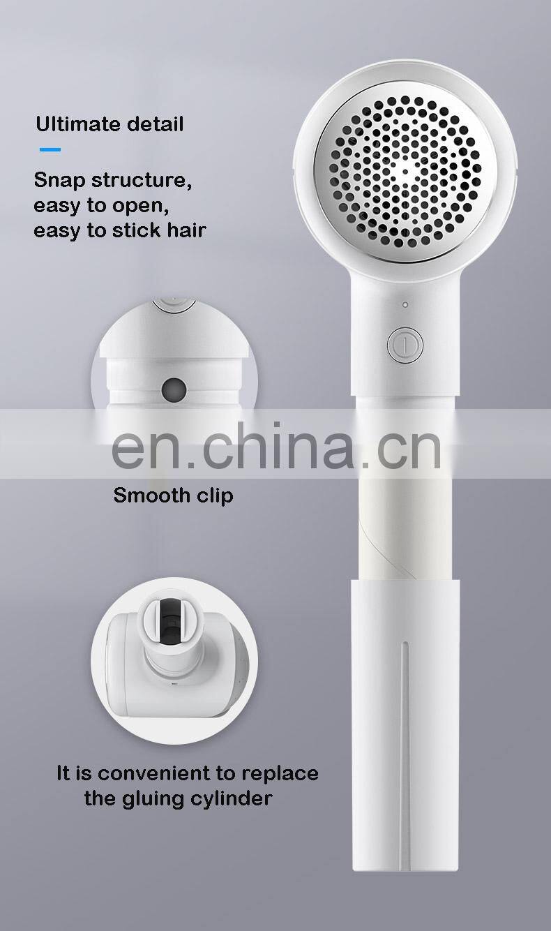 2021 PRITECH Compact Size Rechargeable Usb Charging Cable Portable Lint Remover Clothes