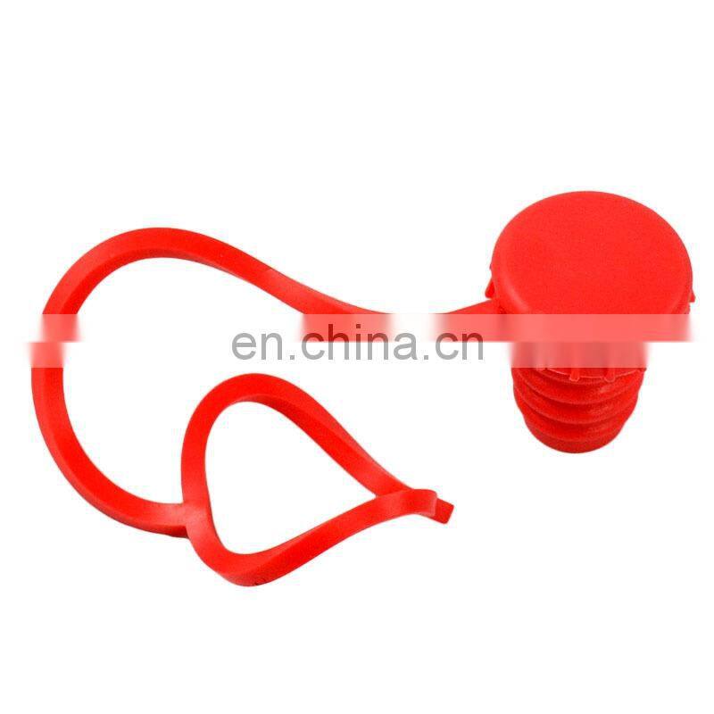 Kitchen Silicone Anti-lost beer corks hanging Button sealing plug wine stopper seasoning cork stoppers