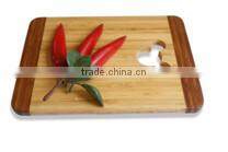 new design square shape bamboo cutting board