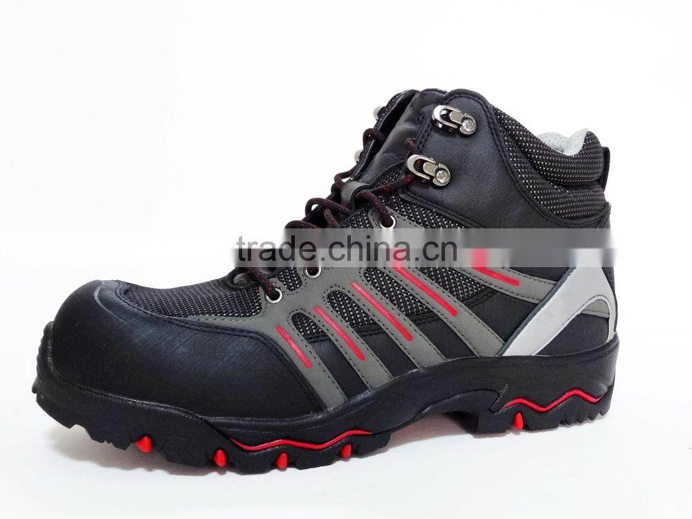 CSA Spring steel insole design Hiking style steel toe Safety Shoe