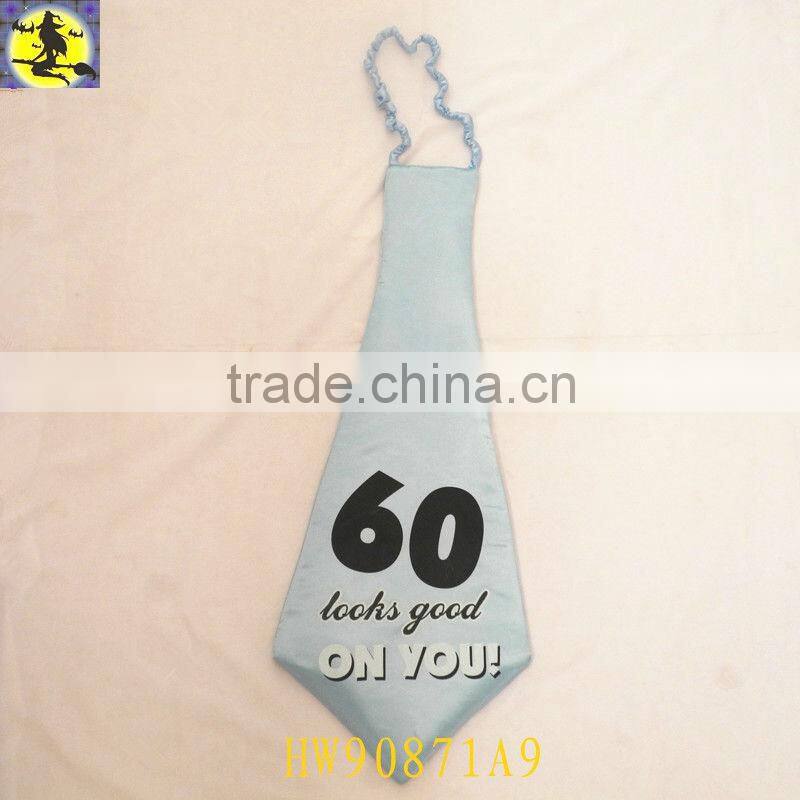 Colorful Big Funny Composit Cloth Tie for Birthday Party