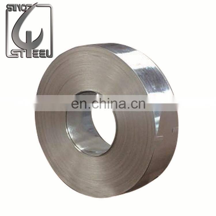 High Quality 174mm Width Galvanized  Steel Strip Zinc Coated Steel Slit Coil for Pipe