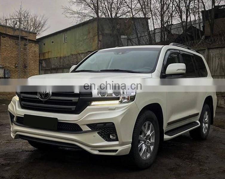 Runde Top Quality For 2018+ Toyota Land Cruiser 200 Upgrade KHANN Style Body Kits Front Bumper Rear Bumper