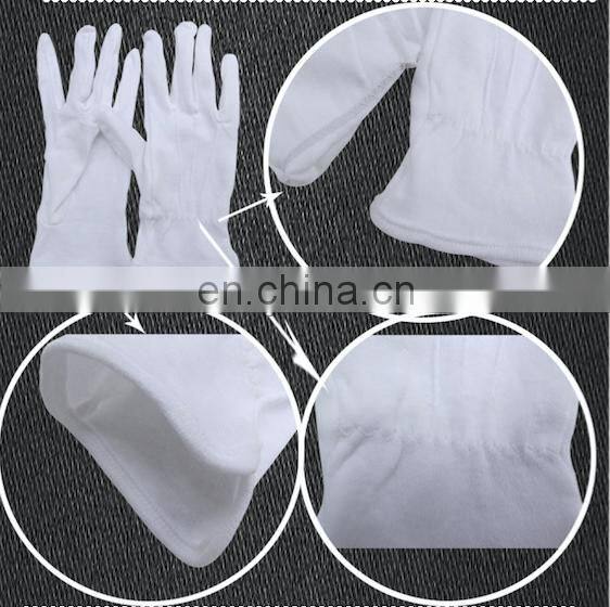100% Thin White Inspection Cotton Gloves For Eczema, Dry Skin, Moisturizing Gloves