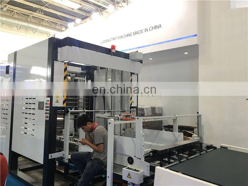 BZ1650S 5 Pile Automatic Litho Corrugated Carton Paperboard Cardboard Flip flop turner and Stacker machine