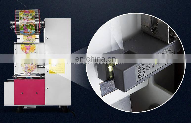 Automatic commercial tea shop equipment paper cup plastic cup milk beverage cup sealing machine