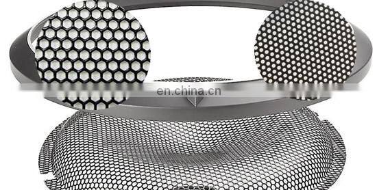 Metal voice tube mesh speaker grill Crush-resistance excellent product