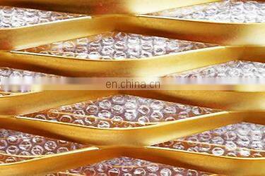 Mild Steel Expanded Metal Mesh Sheet for Building Facade Panel