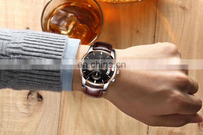 NIBOSI 2020Watch Men Top Brand Luxury Male Automatic Date Quartz Watches Mens Waterproof Sport Watch Clock Relogio Masculino