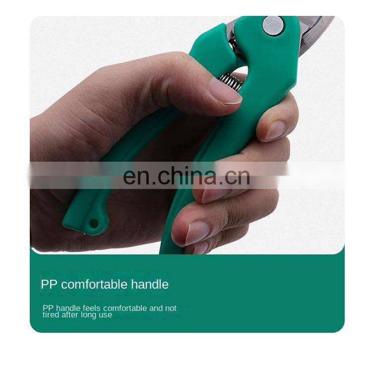 Professional steel pruner gardening hand pruning shears scissors for flowers/garden tree