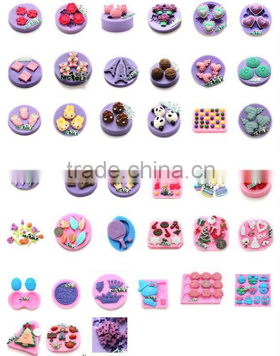 Nicole silicone mold for jelly making