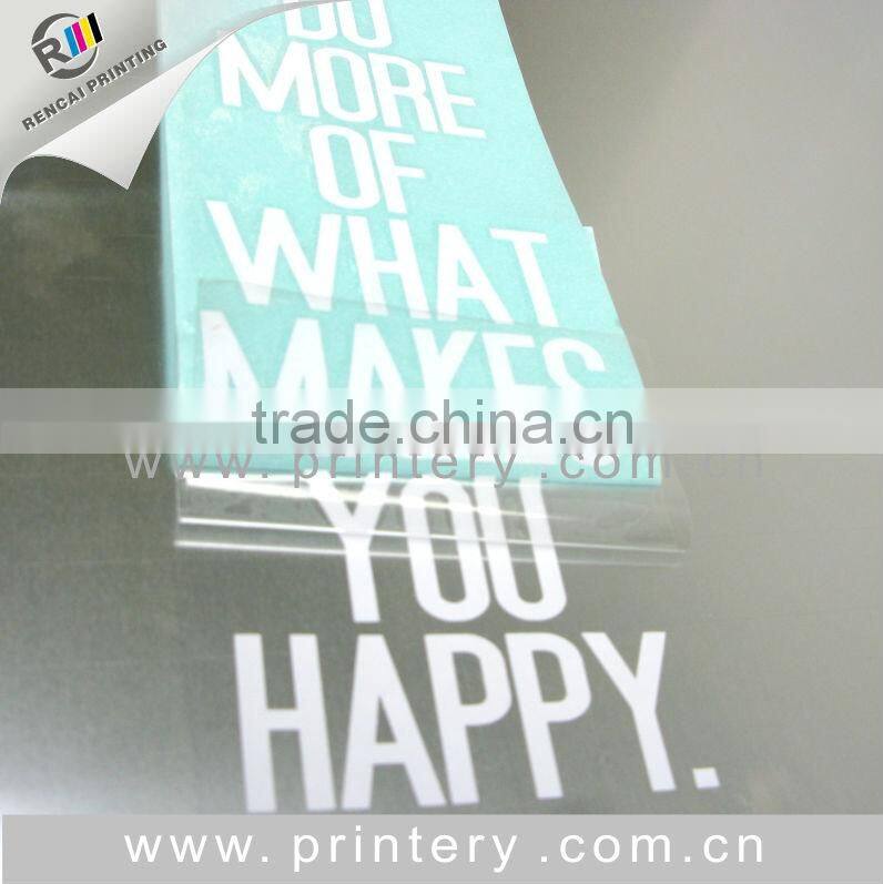 2015 New Material custom Vinyl Logo Stickers