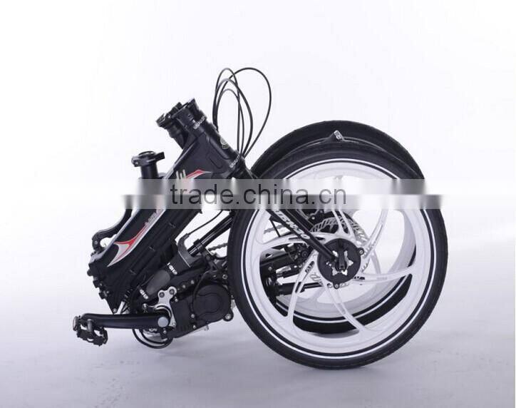 26 inch electric mountain folding bike for young
