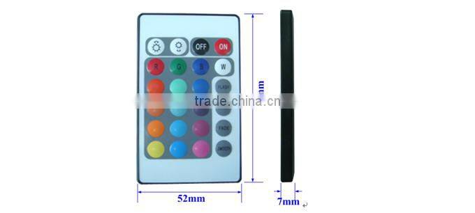 DC12V 144W IR 24 Key RGB LED Controller Aluminum