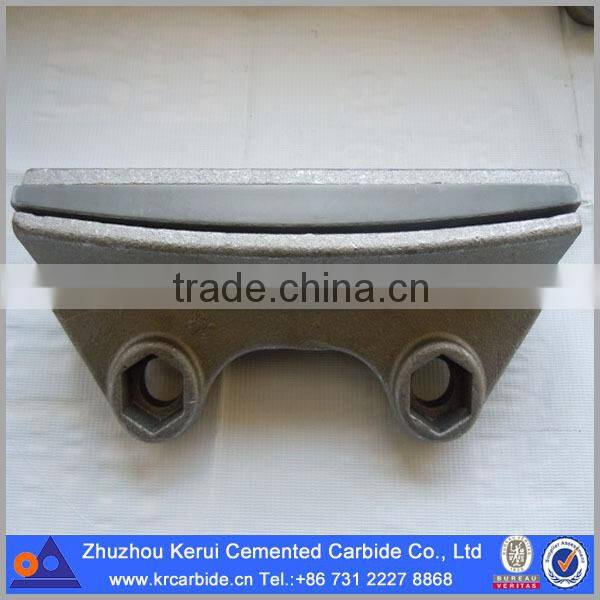 carbide wear part for VSI crusher machinery