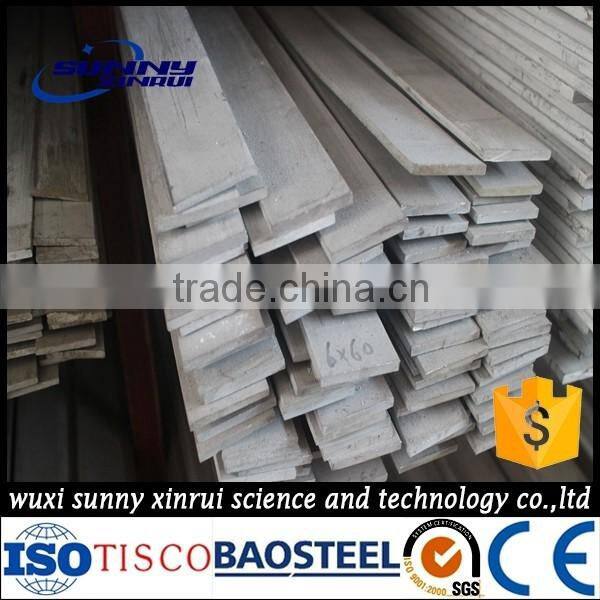 high quality of 304 hot rolled steel flat bars in stock