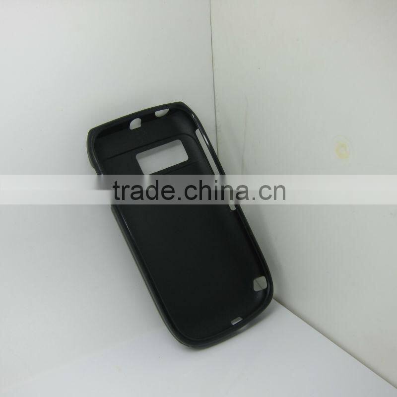 Cheap solid color soft TPU mobile phone protecting cover for Nokia E6