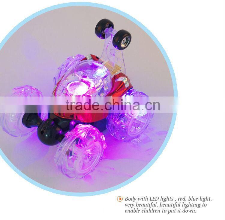 rc stunt car LED light wheels remote control rc car